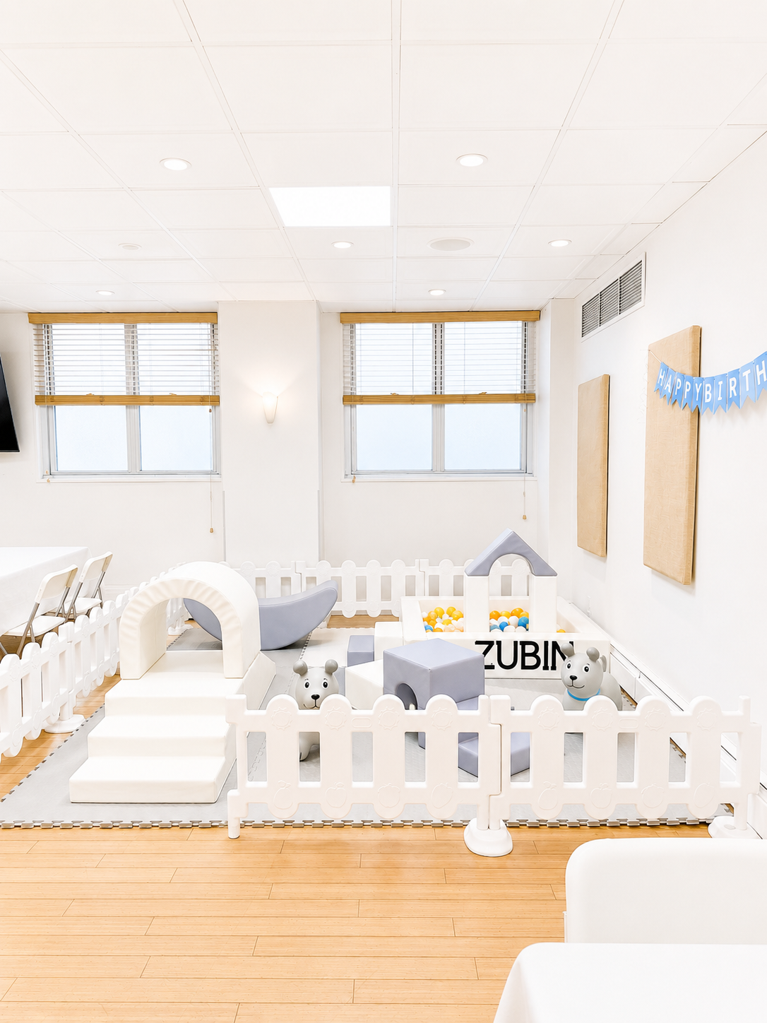 Balloon Backdrop NYC | Soft Play Toddler Set