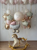 Welcome Baby Helium Balloons NYC | Baby Shower Balloons | Air Moon NYC