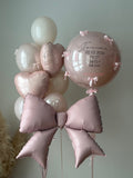 Soft Pink Balloons NYC | Baby Shower & 1st Birthday Balloons | Air Moon NYC