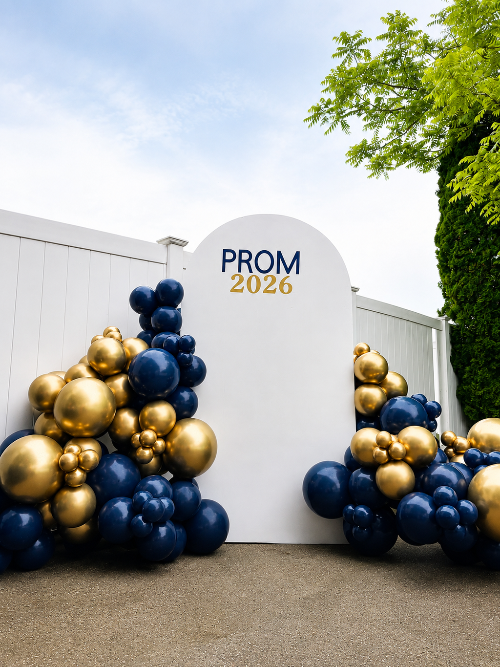 Prom Balloon Backdrop NYC | Balloon Backdrop