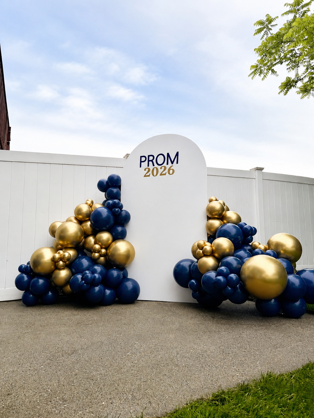 Prom Balloon Backdrop NYC | Balloon Backdrop