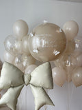 Personalized Helium Balloon Set with Bow – NYC