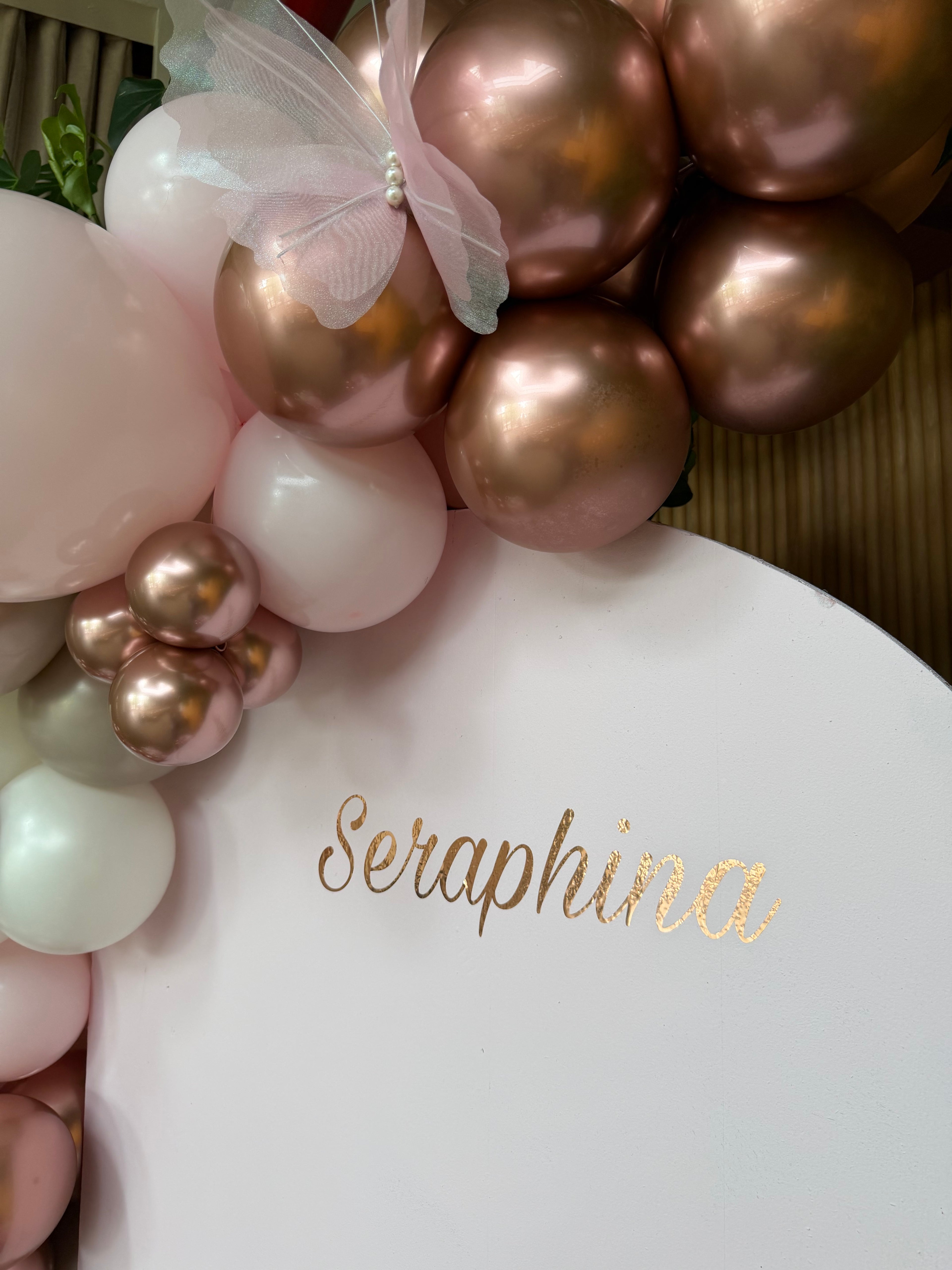 Fairy Birthday Balloon Backdrop NYC | Budget Friendly Kids Party Decor