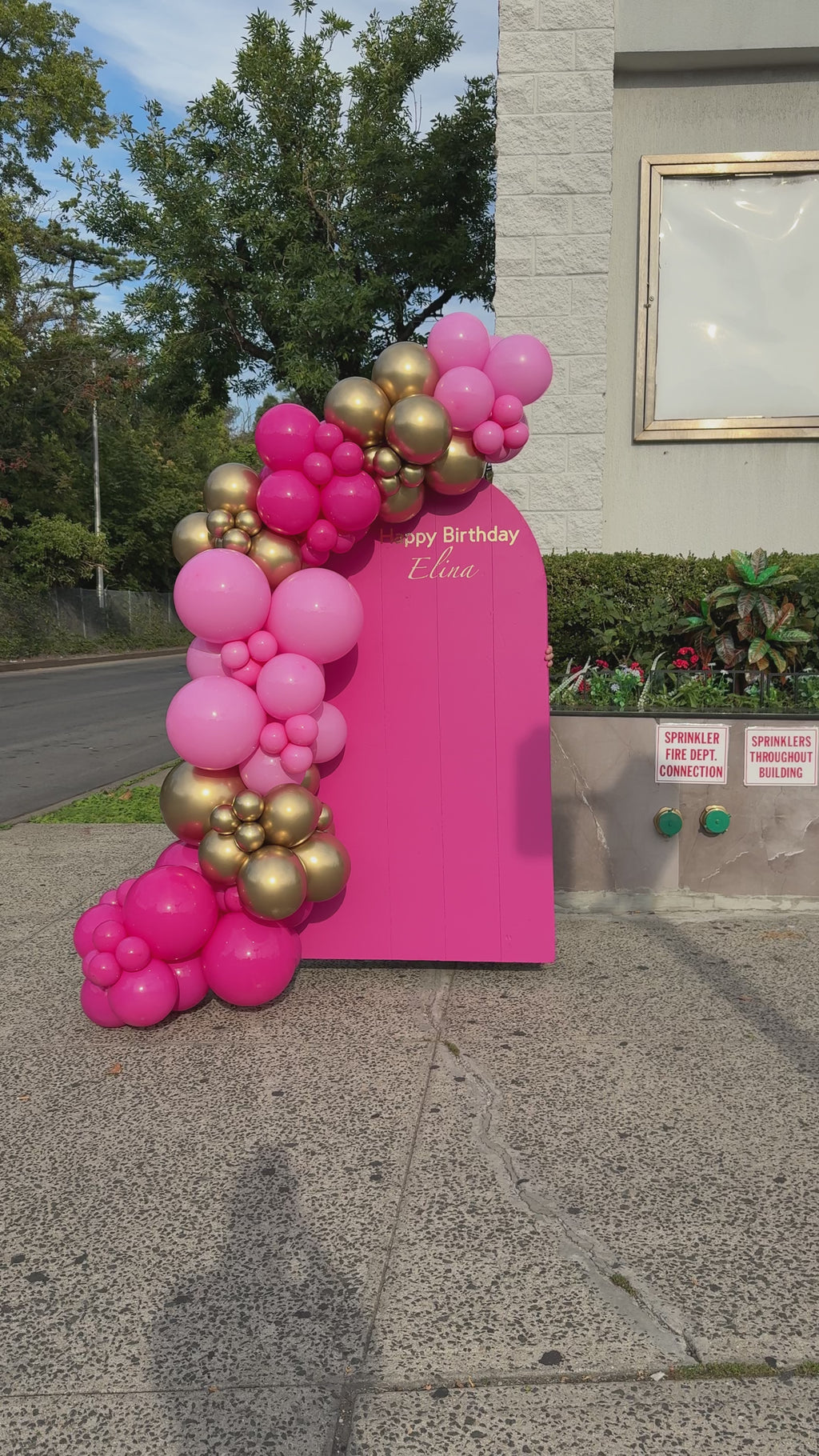 Grab & Go Balloon Backdrop NYC | Custom Balloon Decor Pickup Option